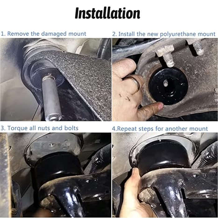 For Chevy Silverado 1500 1999-2014 GMC Sierra 7-141 Body Cab Mount Bushing Kit