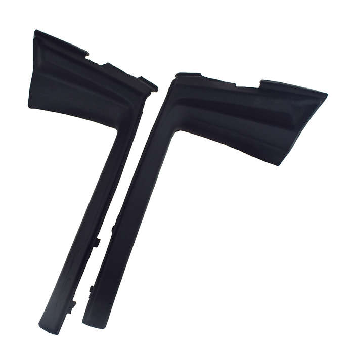 2PCS Front Cowl Side Left & Right Side Fender Black For 2012-2014 Toyota Yaris