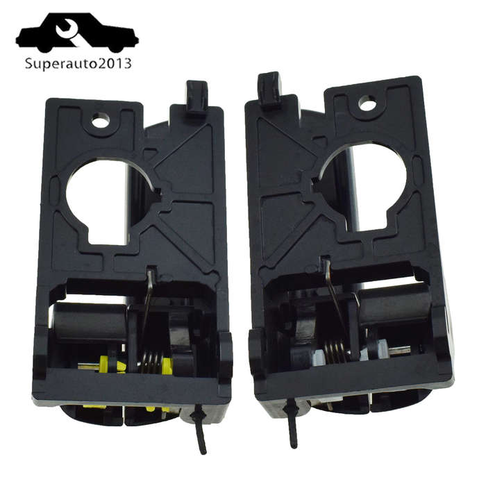 Pair Interior Door Handle Rear Left Right Side For Kia Rio Rio5 2006 2007-2011