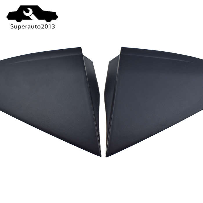 Front Left & Right Fender Mirror Triangle Trim Cover For Toyota Yaris 2012-2014