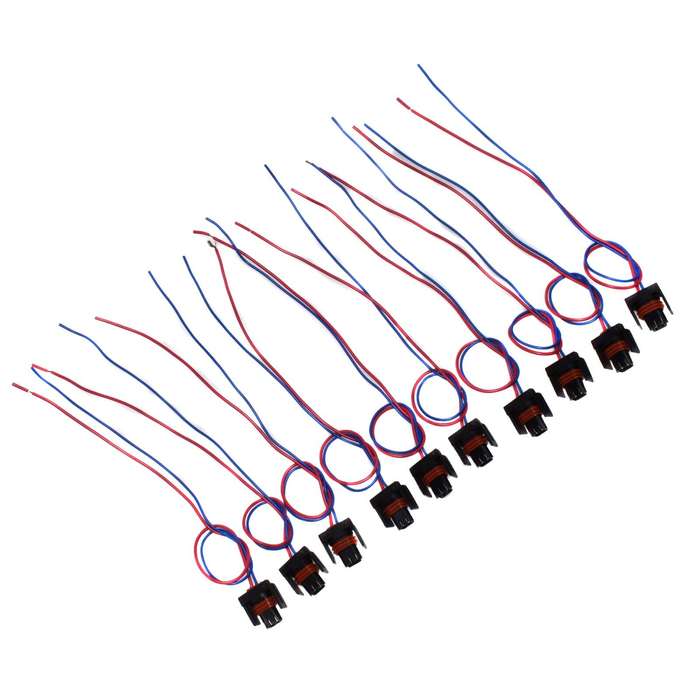 Set 10PCS Electrical Pigtail wire Harness Connector for Fuel Pressure Regulator