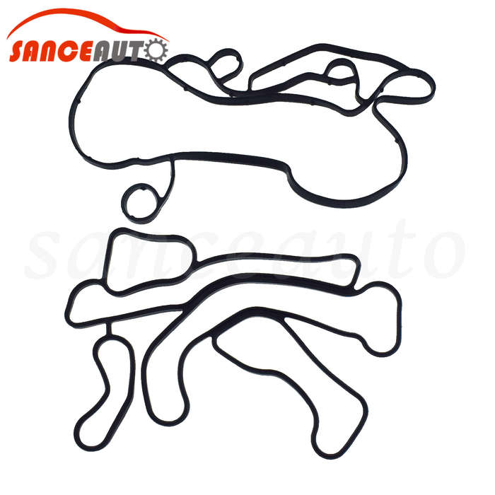 2PCS OIL COOLER GASKET FOR LAND ROVER RANGE SPORT RANGE 4.4L LR113004 LR113003