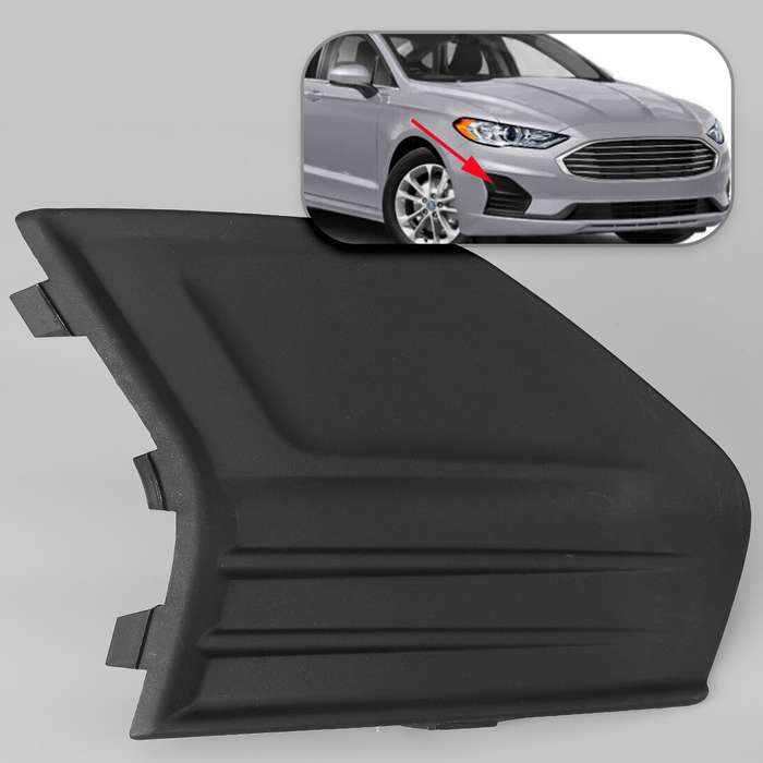 Right Front Bumper Fog Light Cover Trim Fit for Ford Fusion Mondeo 2019-2020