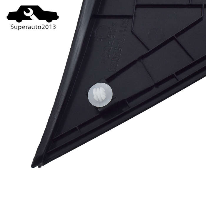 Right Side Mirror Triangle Corner Fender Cover Trim For 2007-2011 Toyota Yaris