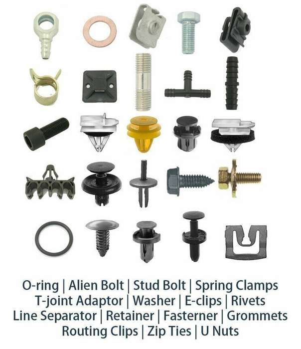 50pcs Fit Nissan Tail Lamp Assembly Clip 26398-ED000 - Autobahn88