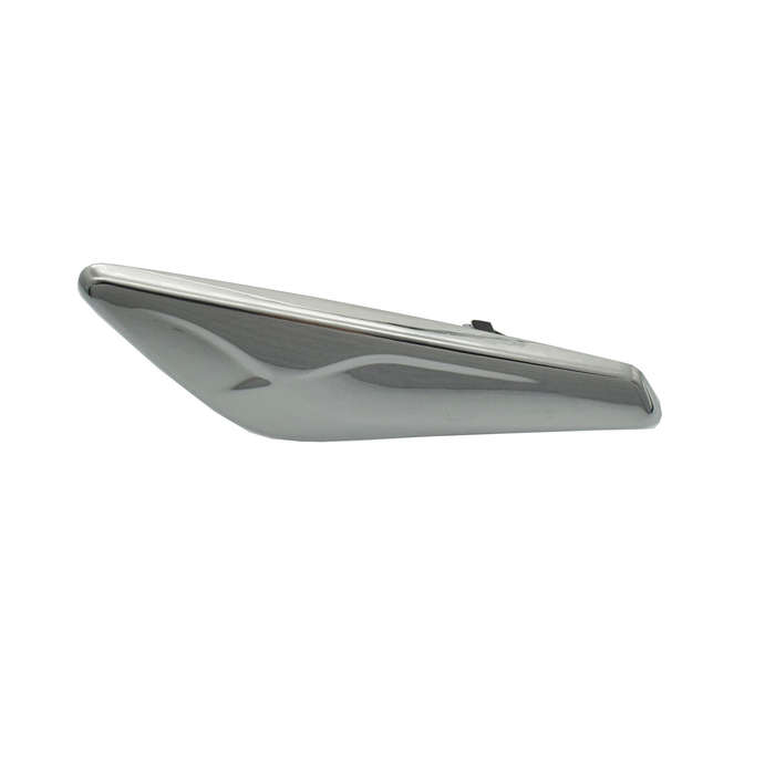 Left Side Fender Trim Marker Turn Signal Light Chrome For BMW X3 X4 F25 F26 New