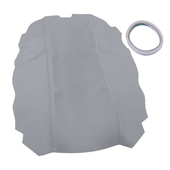 Grey Leather Center Console Lid Armrest Cover Fit For Acura TSX 2009-2014