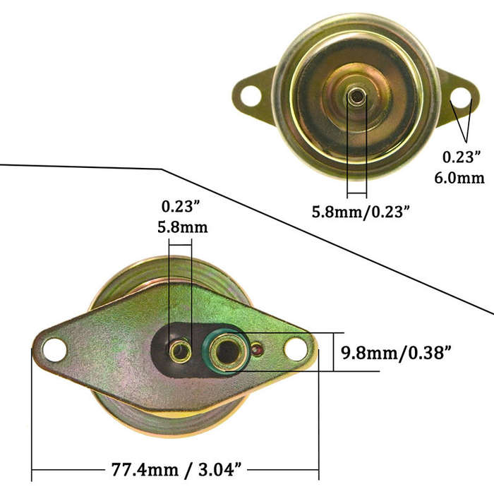 Fuel Pressure Regulator PR162 FIt for Ford F150 F250 F350 Mustang Taurus 94-99