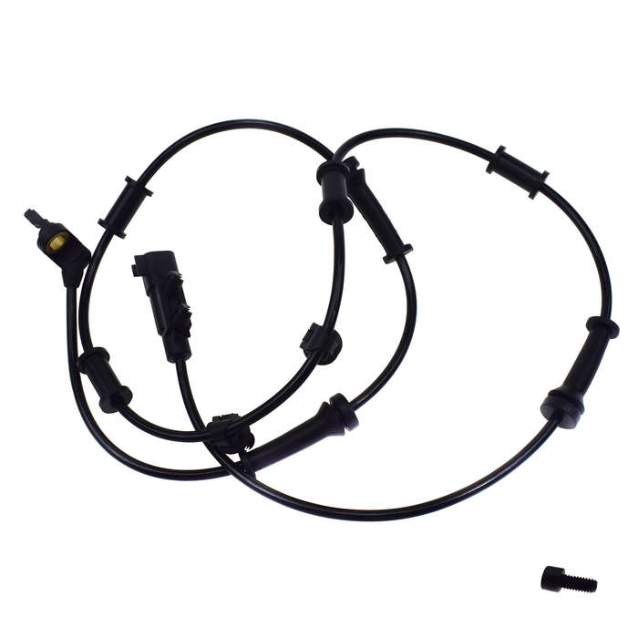 4PCS ABS Wheel speed sensor Front LH or RH Connector Fit Jeep Wrangler 2007-2017