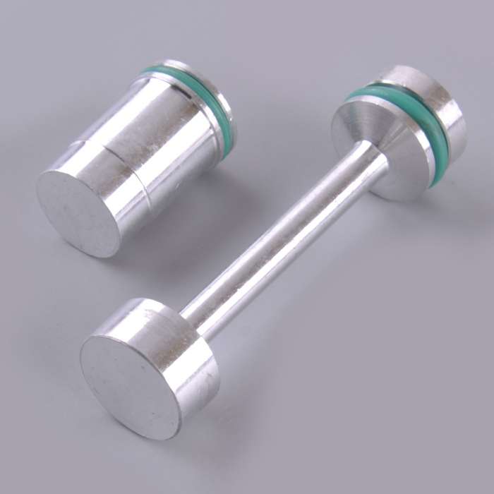 Fit For LS1 LS2 LS3 LQ9 Billet Aluminum Oil Diverter Barbell & Bypass Delete A1