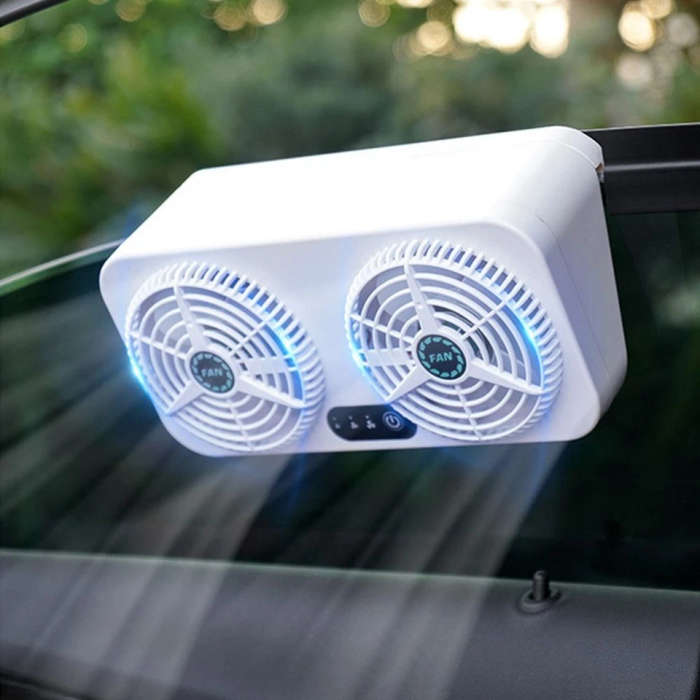 USB Powered Car Exhaust Fan  Auto Air Vent for Auto Accessories