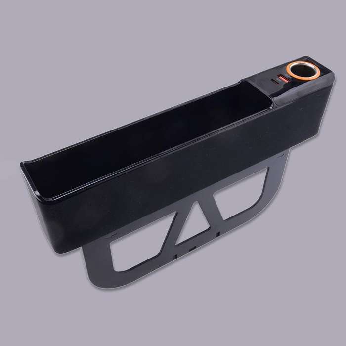 Seat Crevice Filler Organizer Gap Storage Box Organizer Rechargeable Acc
