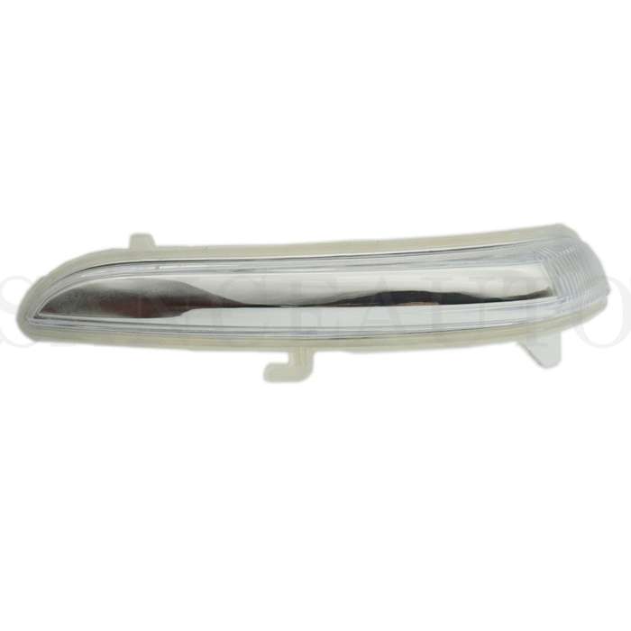 Right Clear Rear View Mirror Lamp Turn Signal Light Lens For Peugeot 208 2012-17