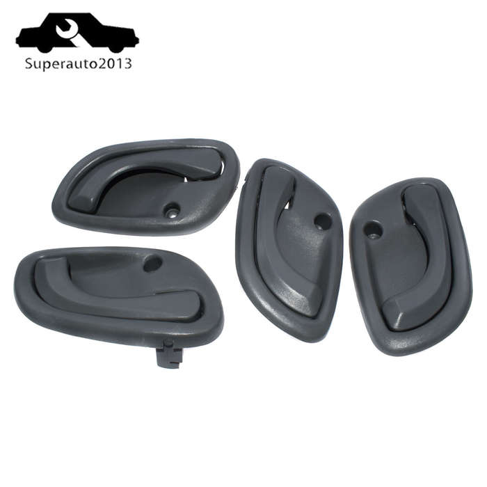 4PCS Gray Interior Door Handle Front Rear Left Right For Suzuki Grand Vitara New