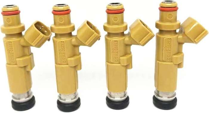4PCS Suitable for Toyota Corolla 1.6/1.8L from 1995-2004 Fuel Injector Nozzle
