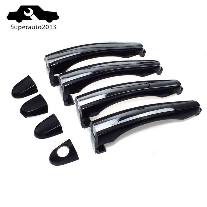 4PCS Outside Front Rear Left Right Door Handle Chrome For Hyundai Azera 2006-11