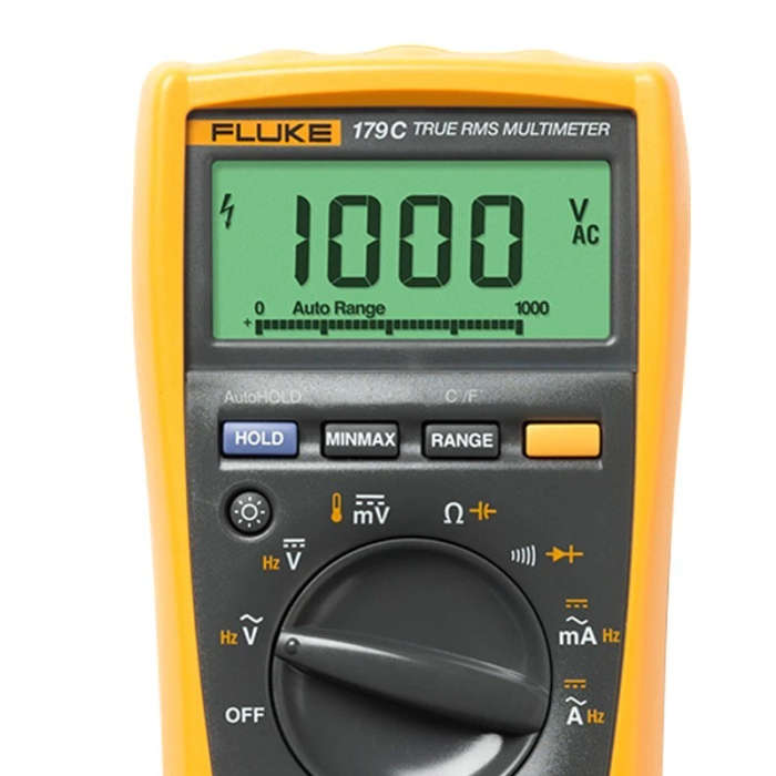 Fluke 179C Digital Multimeter True-RMS Voltage & Current within 0.9% Accuracy