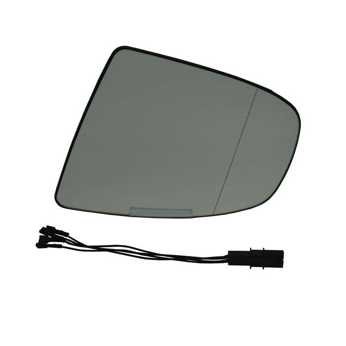 Left Side Rearview W/ Wiring Mirror Glass Heated For BMW X5 E70 X6 E71 E72 New