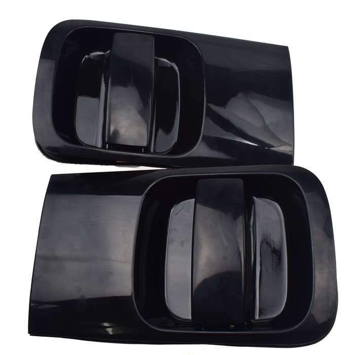 Left & Right Sliding Door Outside Handle Black For Hyundai H1 Grand Starex 07-18