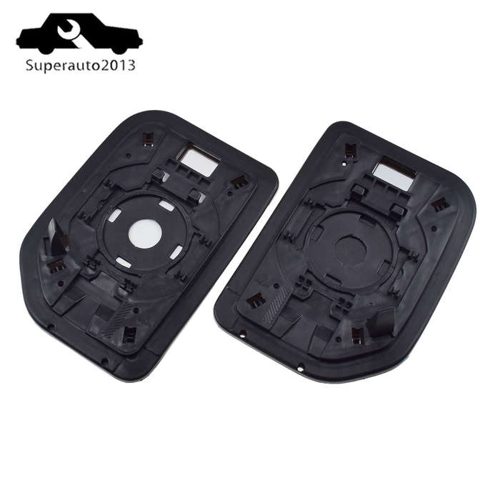2X Left Right Side Mirror Glass w/ Backing Plate For 2007-2014 Toyota FJ Cruiser