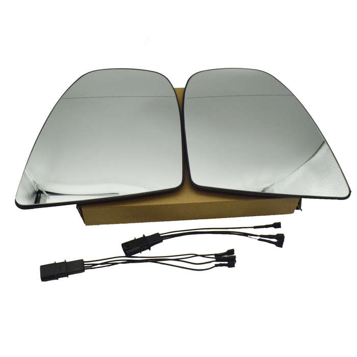 2PCS For BMW X5 E70 X6 E71 E72 LH RH Rearview Wing Mirror Glass Heated W/ Wiring