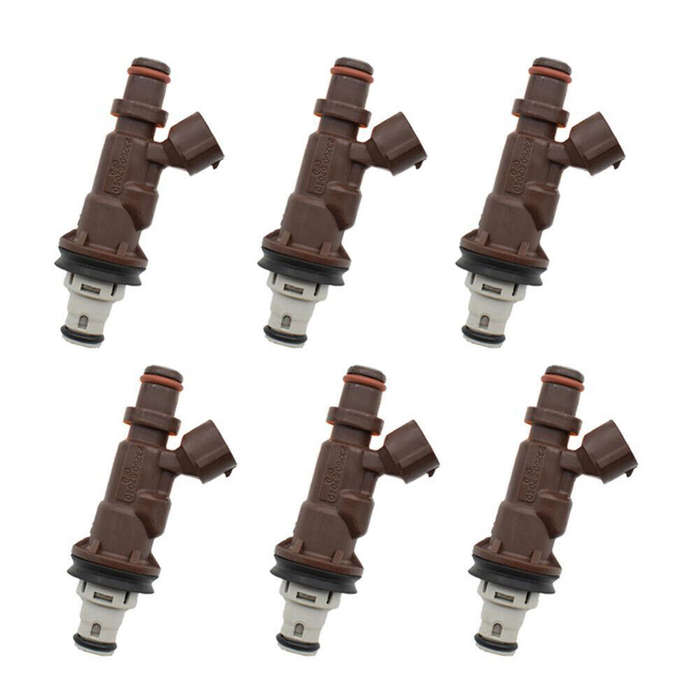 6Pcs Fuel Injector 23250-62040 For Toyota Tacoma Tundra 4Runner 3.4L V6