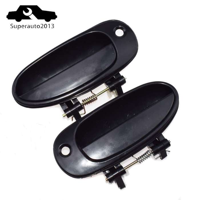 Pair Front Left & Right Side Outside Door Handles For Kia Sephia 1998-2001 New