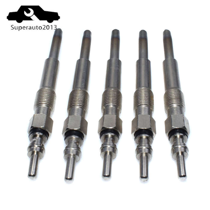 0250202022 5X Glow Plug For VW Beetle Golf Jetta 1.9L l4 TDI Audi A3 Seat Skoda