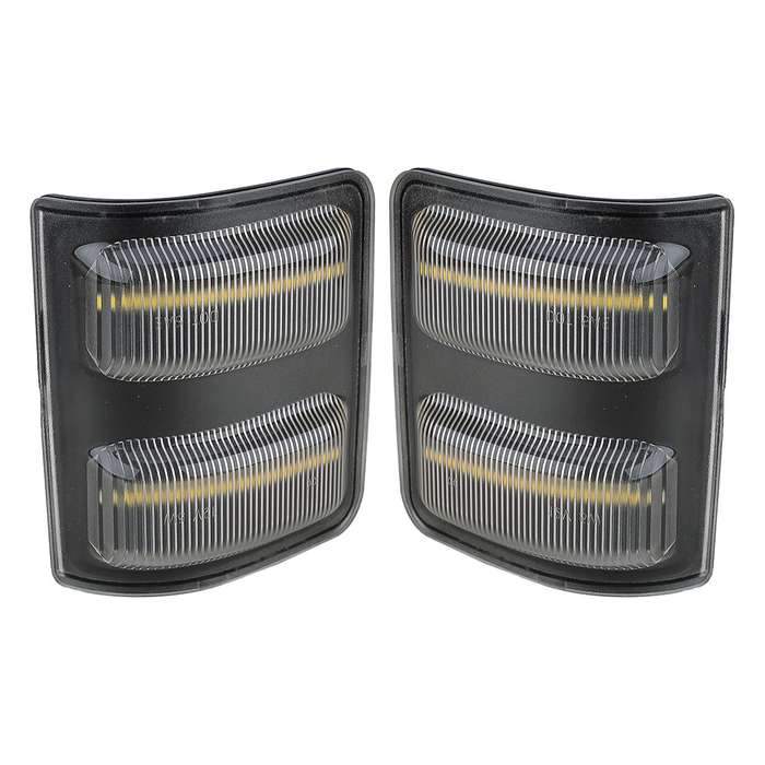 Switchback LED Side Mirror Turn Signal Light Lamp Fit For Ford F-250 F-350 F-450