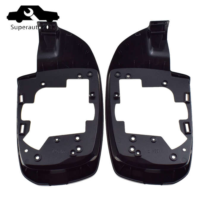 Pair Car Left Right Side Rearview Mirror Cover Frame For Kia Sorento 2009-2014