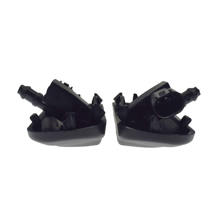 Pair Windshield Washer Nozzle Spray Heated For VW Beetle Passat Tiguan Golf EOS