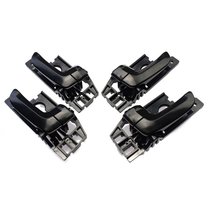 4PCS Black For Kia Sportage 2005-2010 Inside Door Handles Left Right 82610-1F010