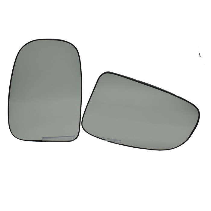 Pair Left & Right Side View Mirror Glass Heated For 2010-2017 Toyota Prius New