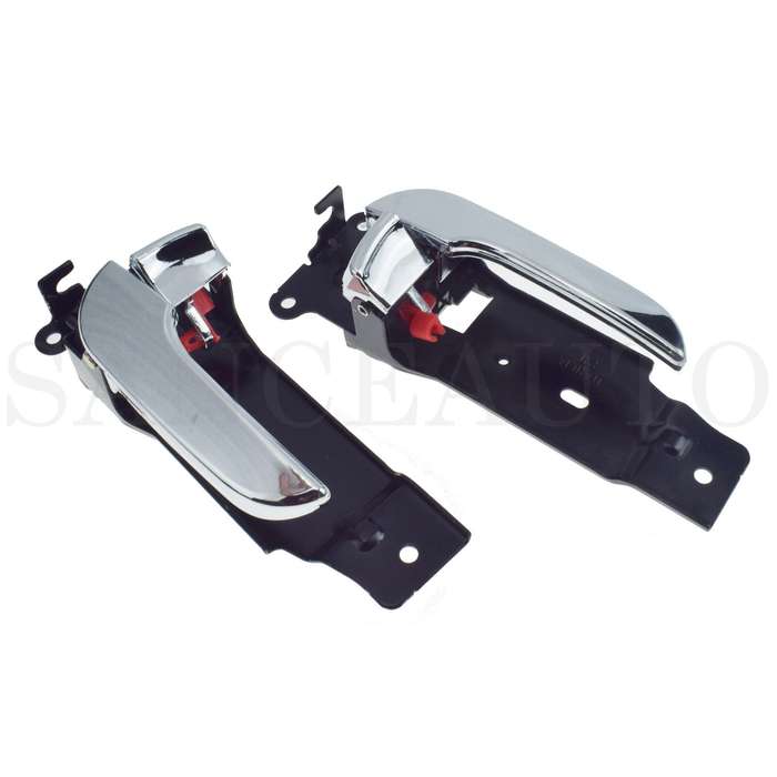 Front Left Right 2PCS Inside Door Handle Chrome For Kia Sedona 2002 2003 04 2005