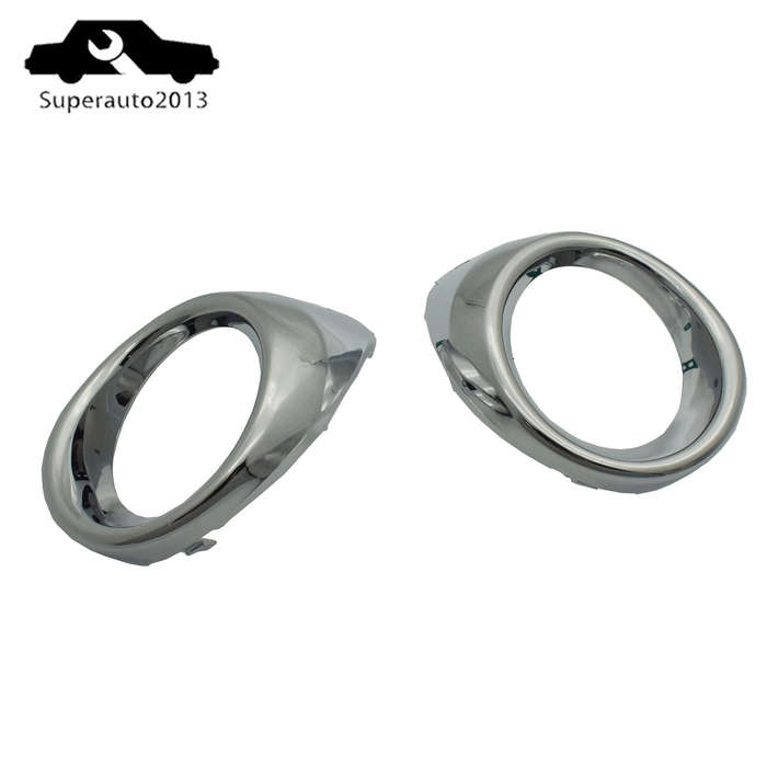 2X Front Left & Right Bumper Fog Light Lamp Trim For 2013-15 Lexus ES350 ES300h