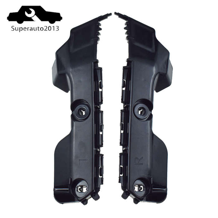 Pair Rear Left + Right Side Bumper Bracket Retainer For Toyota Yaris 2007-2011