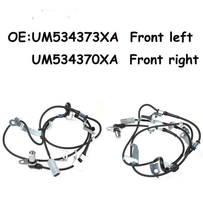 2Pcs ABS Wheel Speed Sensor For Ford Ranger 2.5TD 3.0TD UM534373XA UM534370XA