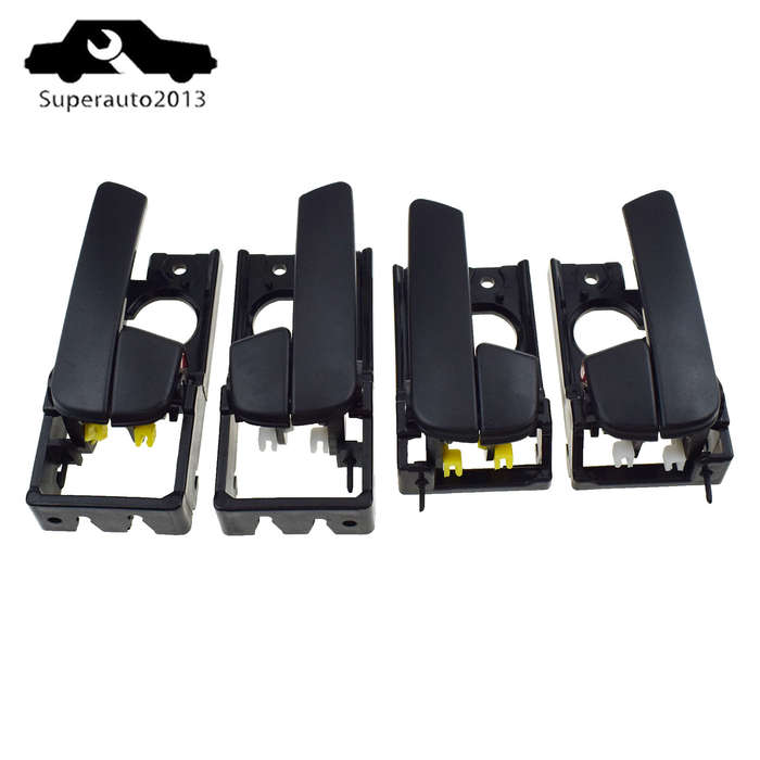 4PCS Interior Door Handle Front Rear Right Left For Kia Rio Rio5 2006 2007-2011