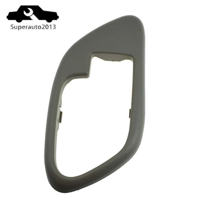 Left Inside Door Handle Bezel Gray For Chevy GMC Truck Tahoe Suburban 1995-1999
