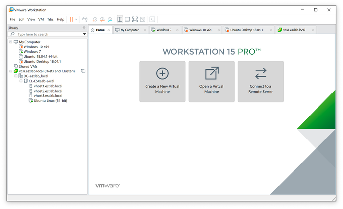 VMware(Virtual Machine) Workstation 15 'Pro' Full Lifetime License Key - Digital Delivery
