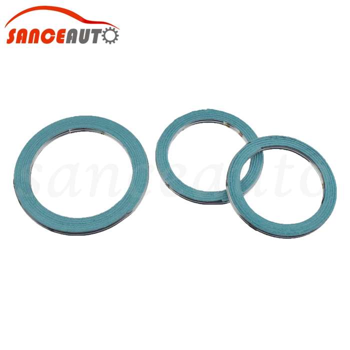 For Lexus IS300 2001 2002 03 04 2005 Exhaust Gasket 3PCS 90917-06046 90917-06076