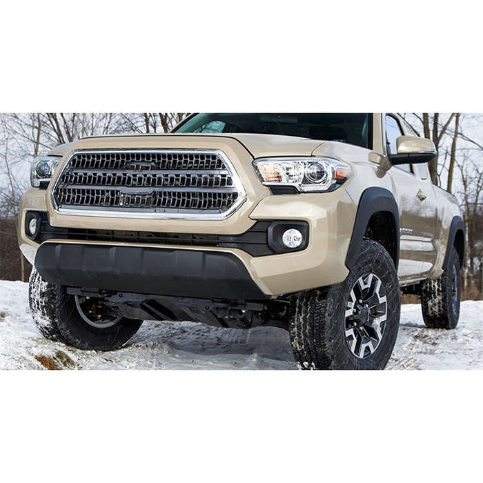 Left Front Bumper Fog Light Bezel Cover Fit For Toyota Tacoma 16-22 Black