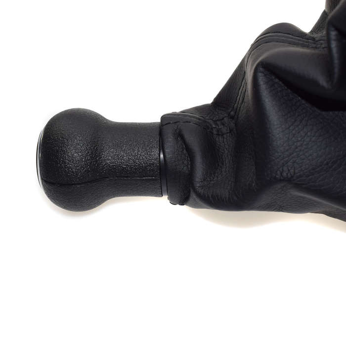 Black 5 Speed Gear Shift Knob Gaitor Boot For VW GOLF Rabbit JETTA MK5 SHIFTER