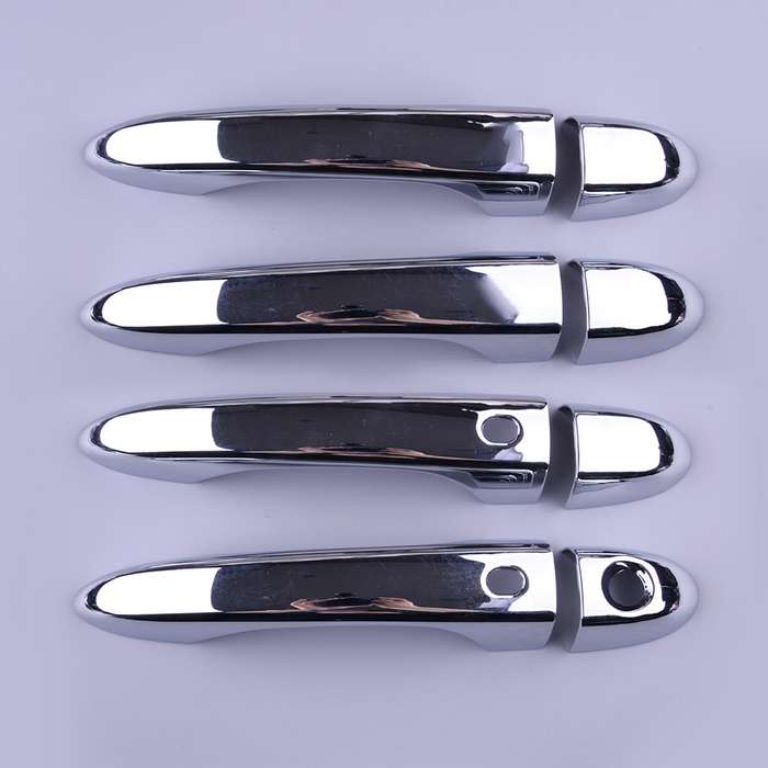 Chrome Exterior Door Handle Cover Trim Fit for Fiat 500X SUV 2016 to 2023