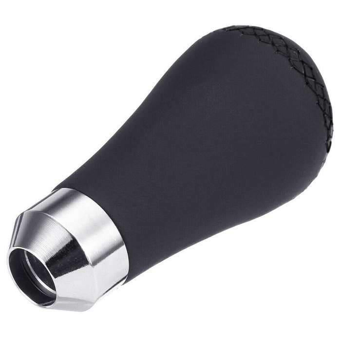 6 Speed Universal Manual Leather Gear Stick Shift Knob Shifter Lever Black New