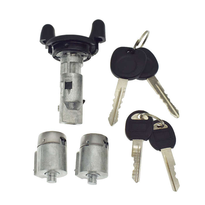 Ignition Key Switch Lock Cylinder Door Lock Tumbler For Chevy Express Silverado