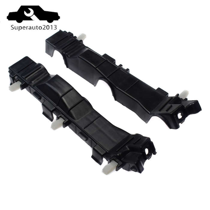 Pair Front Left & Right Bumper Brackets Retainer For 2012-17 Kia Rio 1.6L I4 New