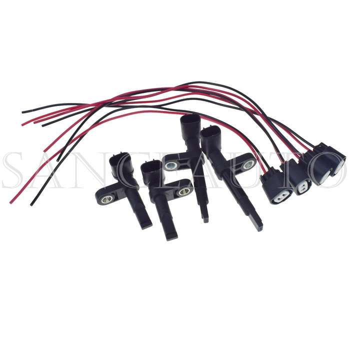 ABS Wheel Speed Sensor W/ Connector Front Rear LH RH For Lexus GS350 IS250 IS350