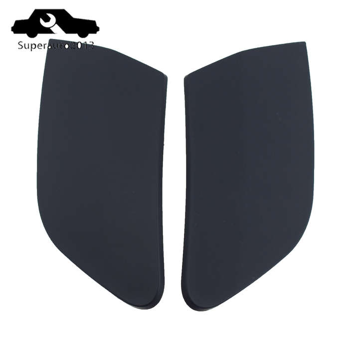 Pair Left & Right Side Bumper Headlight Washer Nozzle Cap For 2005-2010 VW Jetta