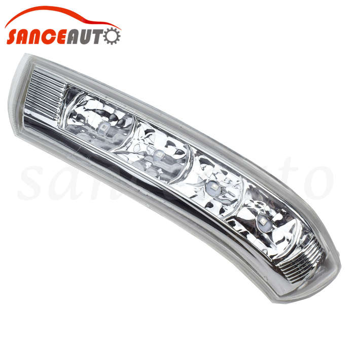 Left LED Side Mirror Indicator Signal Lamp Repeater For 07-12 Hyundai Santa Fe